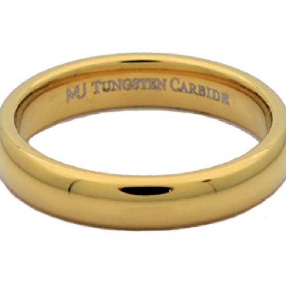 TUNGSTEN CARBIDE PINKIE MIDI RING BAND CLASSIC 3MM - Picture 4 of 6